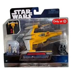 STAR WARS Micro Galaxy Squadron Anakins Naboo N-1 StarFighter Ages8+ Target Only